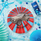 vierwielaandrijving papieren bordje (Feest)