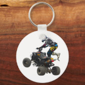 vierwielige fiets sleutelhanger (Voorkant)