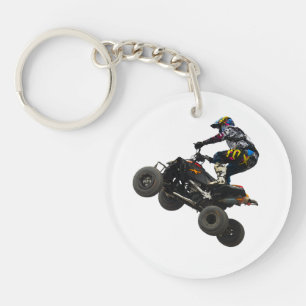 vierwielige fiets sleutelhanger