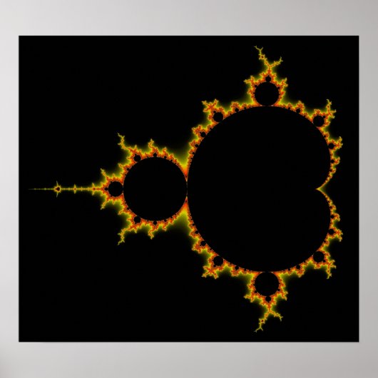 Viery Mandelbrot Set Poster (Voorkant)