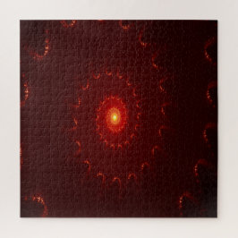 Viery Red Sparkle Swirl Gradient Legpuzzel