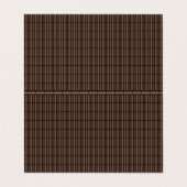 Vierzijdig dakbedekkingbouwbedrijf met bruin dakbe visitekaartje (Buitenkant ongevouwen)