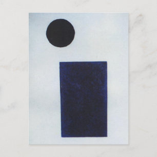 Vierzijdig en de cirkel door Kazimir Malevich Briefkaart