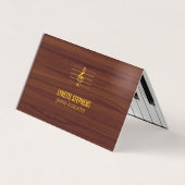 vierzijdig visitekaartje van pianoinstructeur (Voorkant)