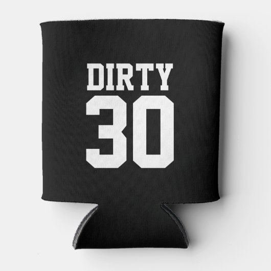 Vies 30 dertig koelboxxen voor Verjaardagsfeest Blikjeskoeler (Voorkant)