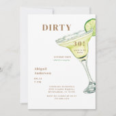 Vies 30 Feest in het Huis Margarita Verjaardag Kaart (Voorkant)