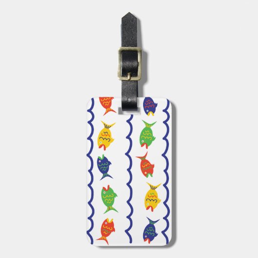 Vies Bagagelabel (Voorkant verticaal)