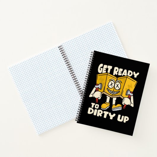 Vies buiten - camping grappig notitieboek (Binnen)