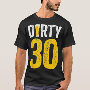Vies Dertig 30 Jaar Oud Verjaardag Decoraties Bije T-shirt