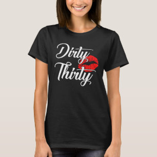 Vies Dertig 30e Verjaardag 30 Jaar Oud Vrouwen Mei T-shirt