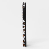 vies luipaardprint dierlijk motief Case-Mate iPhone case (Achterkant/links)