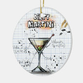 Vies Martini Ornament Rond (Links)