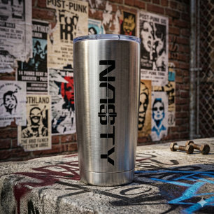 Vies Statement Thermokopje Geïsoleerde Drinkbeker