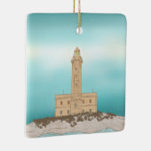 Vieste Lighthouse Italië Keramisch Ornament (Rechts)