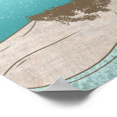 Vieste Lighthouse Italië Poster (Hoek)