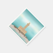 Vieste Lighthouse Italië Servet (Hoek)