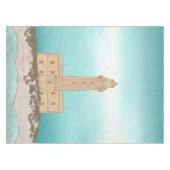 Vieste Lighthouse Italië Tafelkleed (Voorkant (Horizontaal))