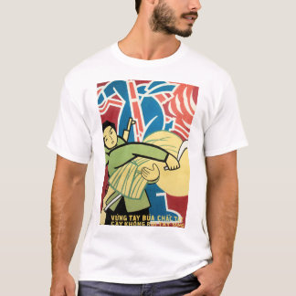 Viet Cong Soldaat Steady Hands Viëmoorlog T-shirt