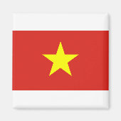 Viet Nam Flag Magneet (Voorkant)