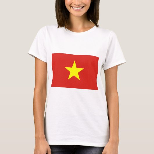 Viet Nam Flag T-shirt (Voorkant)