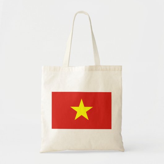 Viet Nam Flag Tote Bag (Voorkant)