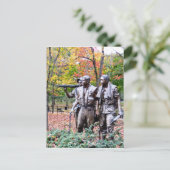 Viet Nam Memorial - Washington D.C. Briefkaart (Staand voorkant)