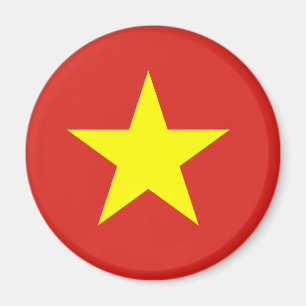 Viet Nam Peoples Army, Vietnam vlag Magneet