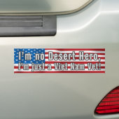 Viet Nam Vet Bumpersticker (Op auto)