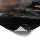 Viet Nam Veteran bezoekt de reizende muur Poster (Hoek)