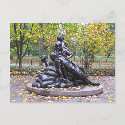 Viet Nam Women's Memorial, Washington D.C. Briefkaart (Voorkant)