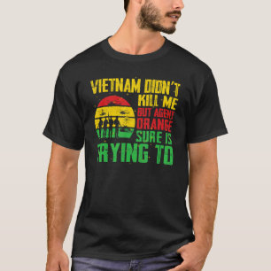 Viëtactische Veteranen Dag Oranje agent Slachtoffe T-shirt