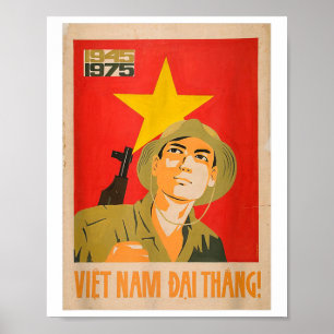 Vietcong Propaganda Poster - Communistische Oorlog
