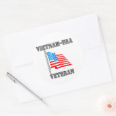 Viëtera Veteran Ronde Sticker (Envelop)