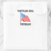 Viëtera Veteran Ronde Sticker (Tas)