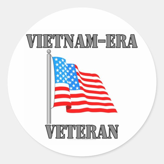 Viëtera Veteran Ronde Sticker (Voorkant)