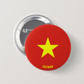 Viëtlag charmant patriotticum ronde button 5,7 cm (Voorkant /achterkant)