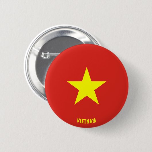 Viëtlag charmant patriotticum ronde button 5,7 cm (Voorkant /achterkant)