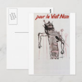 Vietmam Propaganda Poster Briefkaart (Voorkant / Achterkant)