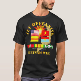 Vietnam 1969 tet offensief t-shirt