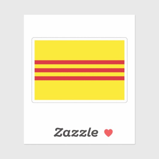 Vietnam (1975) sticker (Vel)