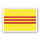 Vietnam (1975) sticker (Voorkant)