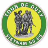 VIETNAM 65-66 STICKER (Voorkant)