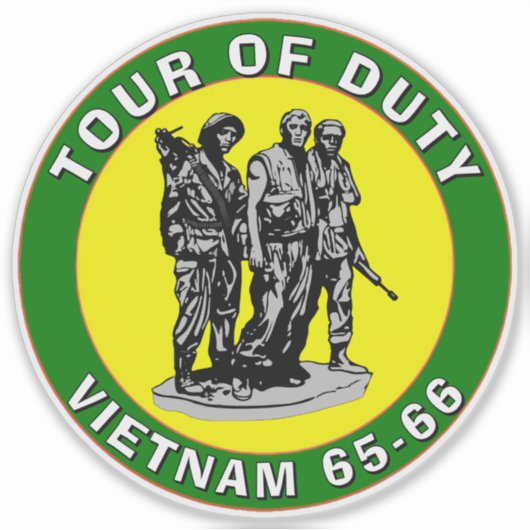 VIETNAM 65-66 STICKER (Voorkant)