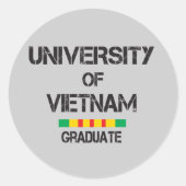 Vietnam afstuderen 1 sticker (Voorkant)