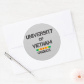 Vietnam afstuderen 1 sticker (Envelop)