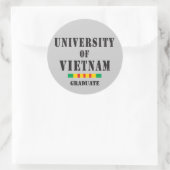 Vietnam afstuderen stencil sticker (Tas)