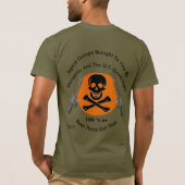 Vietnam Agent Oranje T-Shirt 1 (Achterkant)