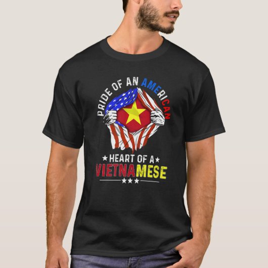 Vietnam - Amerikaans-Amerikaanse trots T-shirt (Voorkant)