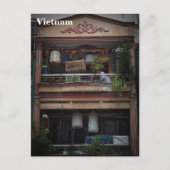 Vietnam Azië Straatfotografie Feestdagenkaart (Voorkant)