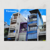Vietnam Azië Straatfotografie Feestdagenkaart (Voorkant)